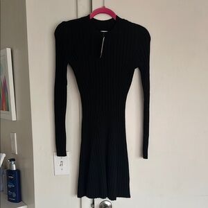 NWT Hollister Ribbed Sweater Mini Dress